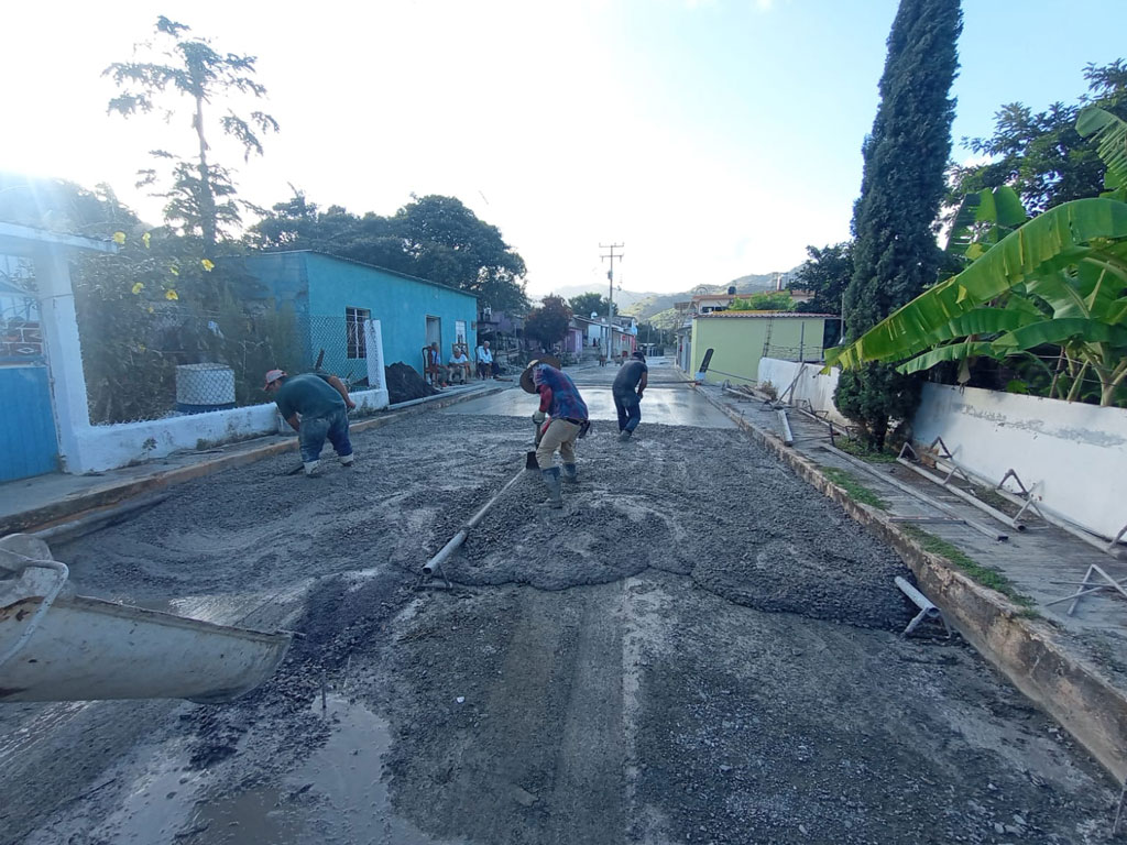 Pavimentación MR 38 La Luz Veracruz